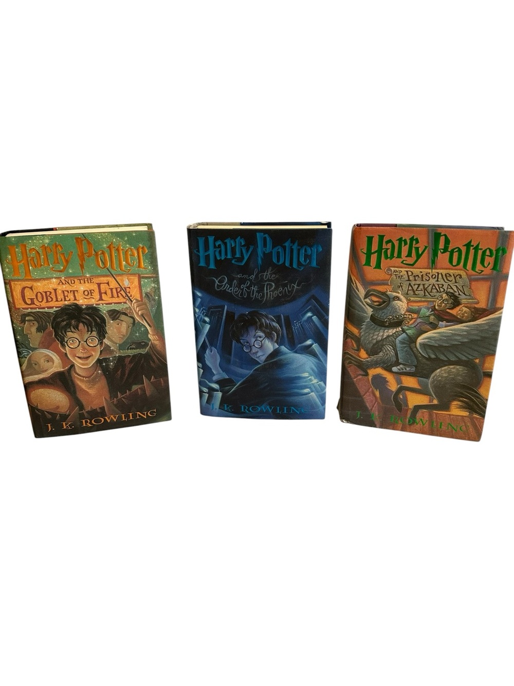 JC Rowling Harry Potter Book Lot Hardback